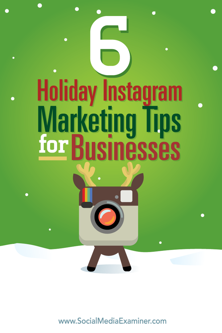 συμβουλές μάρκετινγκ διακοπών για το instagram
