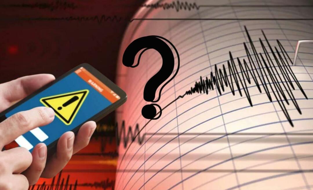 Πώς να ενεργοποιήσετε το σύστημα προειδοποίησης σεισμού; Πώς να ενεργοποιήσετε την ειδοποίηση σεισμού του IOS; Ειδοποίηση για σεισμό Android