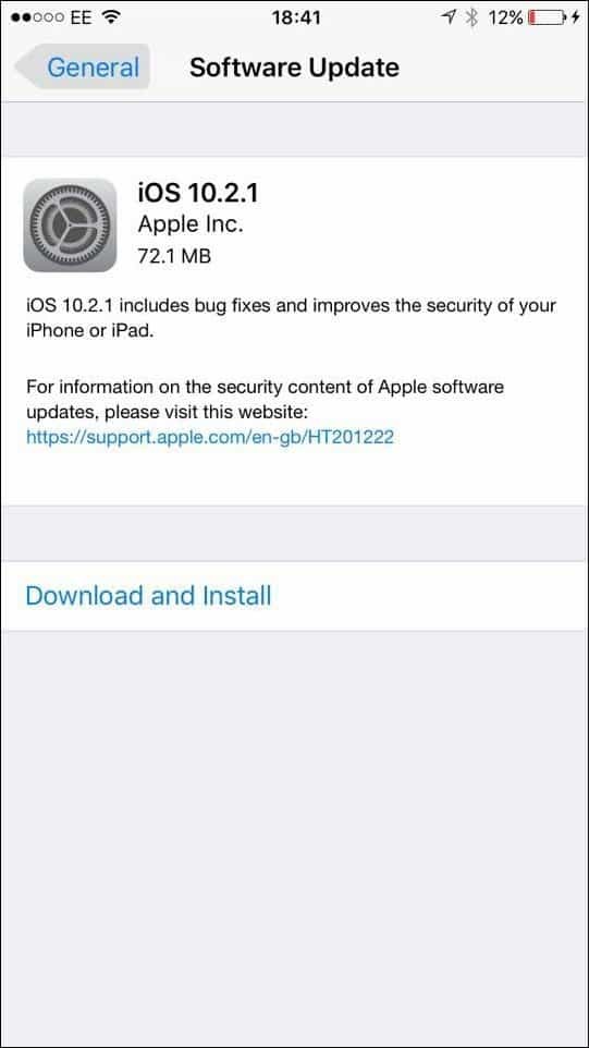 Apple iOS 10.2.1 - Πρέπει να αναβαθμίσετε και τι περιλαμβάνεται;