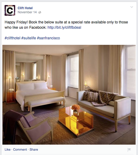 clift ξενοδοχείο facebook upate