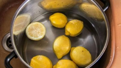 Βραστή διατροφή λεμονιού από το Saraçoğlu που σας κάνει να χάσετε βάρος! Πώς να χάσετε βάρος με βραστό λεμόνι;