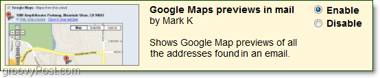 gmail labs google maps προεπισκοπήσεις στο ηλεκτρονικό ταχυδρομείο