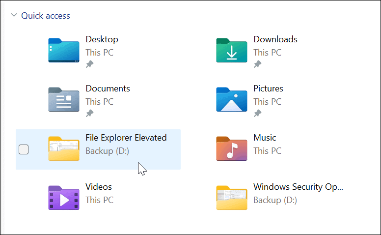 εκτελέστε τον εξερευνητή αρχείων των Windows 11 ως διαχειριστής