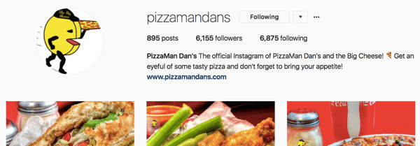 Ο λογαριασμός Pizzamandans instagram έχει αναπτυχθεί με συνεχή προσπάθεια με την πάροδο του χρόνου.