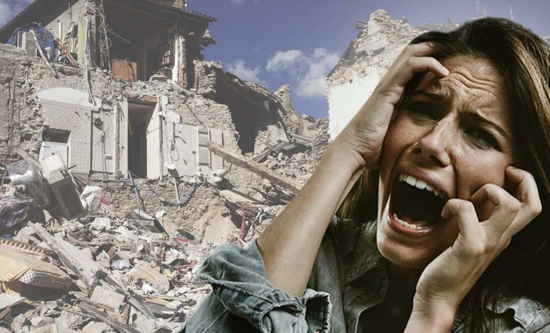 Φοβάστε τον σεισμό; Είναι σωστό να φοβάται ένας μουσουλμάνος;