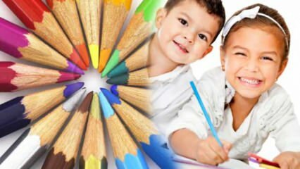Πότε μπορούν τα μωρά να διακρίνουν τα χρώματα; Πώς διδάσκονται τα χρώματα; Προσχολική δραστηριότητα χρώματος