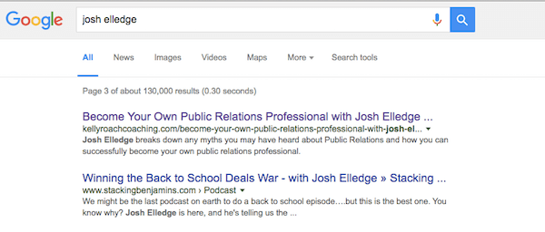 josh elledge αναζήτηση google