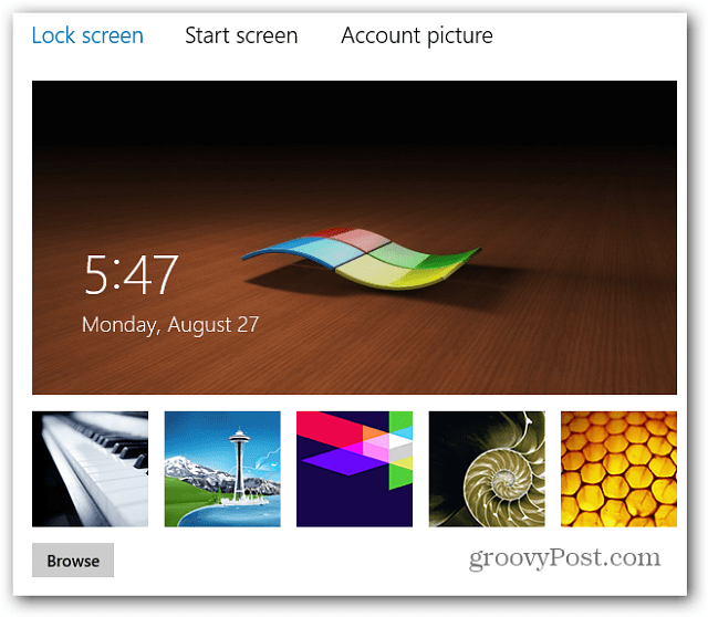 Πώς να προσαρμόσετε την οθόνη κλειδώματος των Windows 8