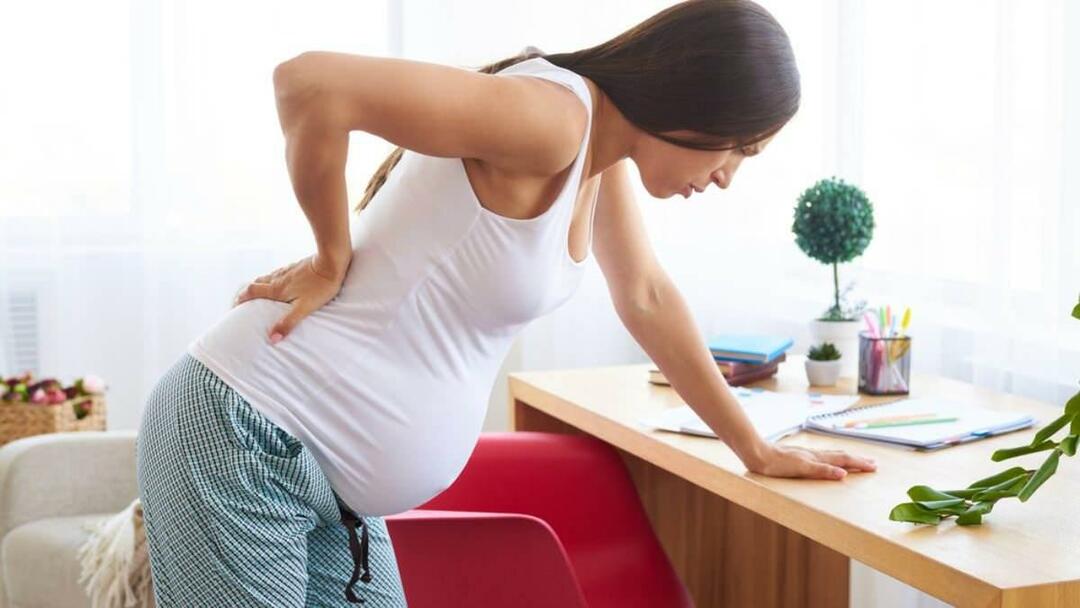 πόνος στην πλάτη κατά τη διάρκεια της εγκυμοσύνης