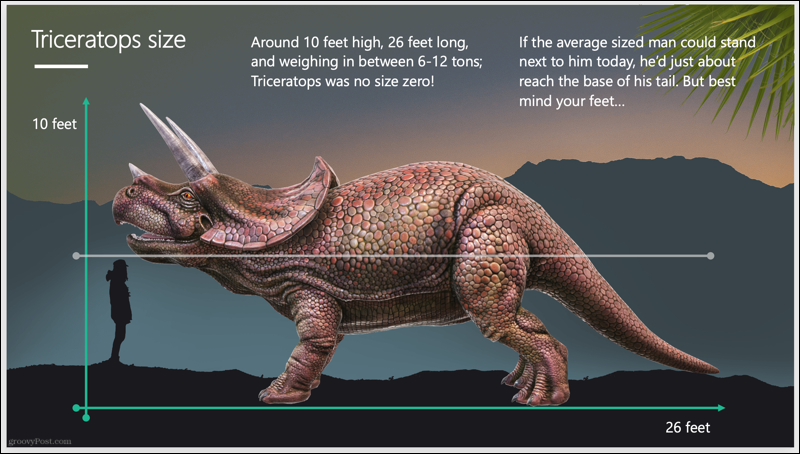 Παρουσίαση Triceratops