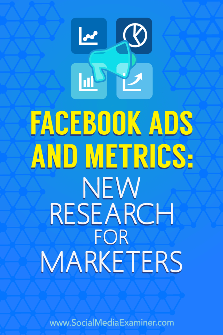 Διαφημίσεις και μετρήσεις στο Facebook: Νέα έρευνα για έμπορους από την Michelle Krasniak στο Social Media Examiner.