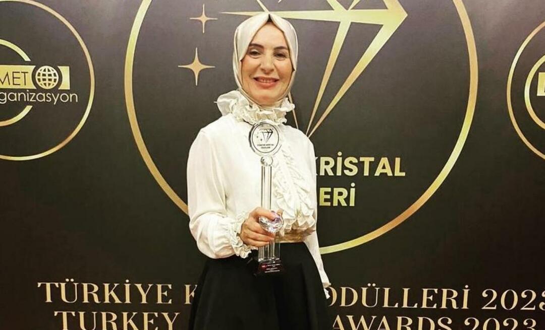 Βραβείο «Μέσα Επιτυχίας» στη συντονίστρια του προγράμματος του Channel 7 Nursel Tozkoparan Duman!