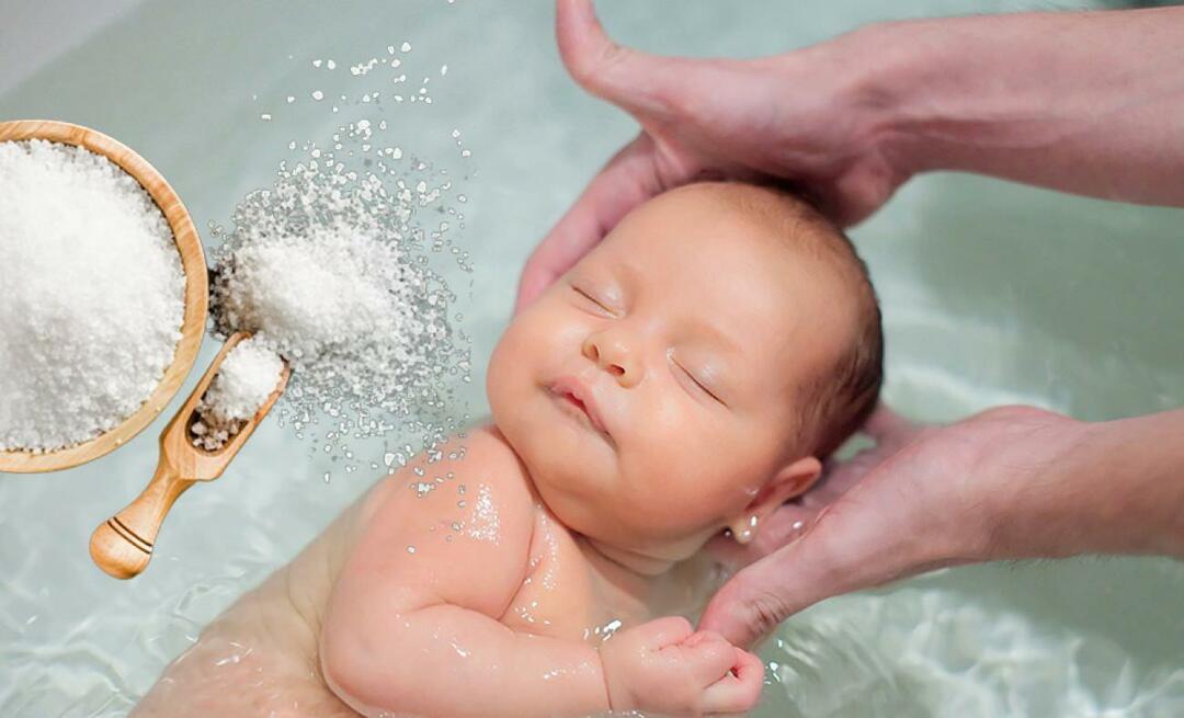 Είναι επιβλαβές το μπάνιο των μωρών με αλάτι; Από πού προέρχεται το έθιμο του αλατίσματος των νεογέννητων μωρών;