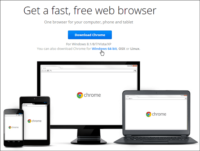 Το Google Chrome 64-Bit είναι πλέον διαθέσιμο για τα Windows 7 και παραπάνω