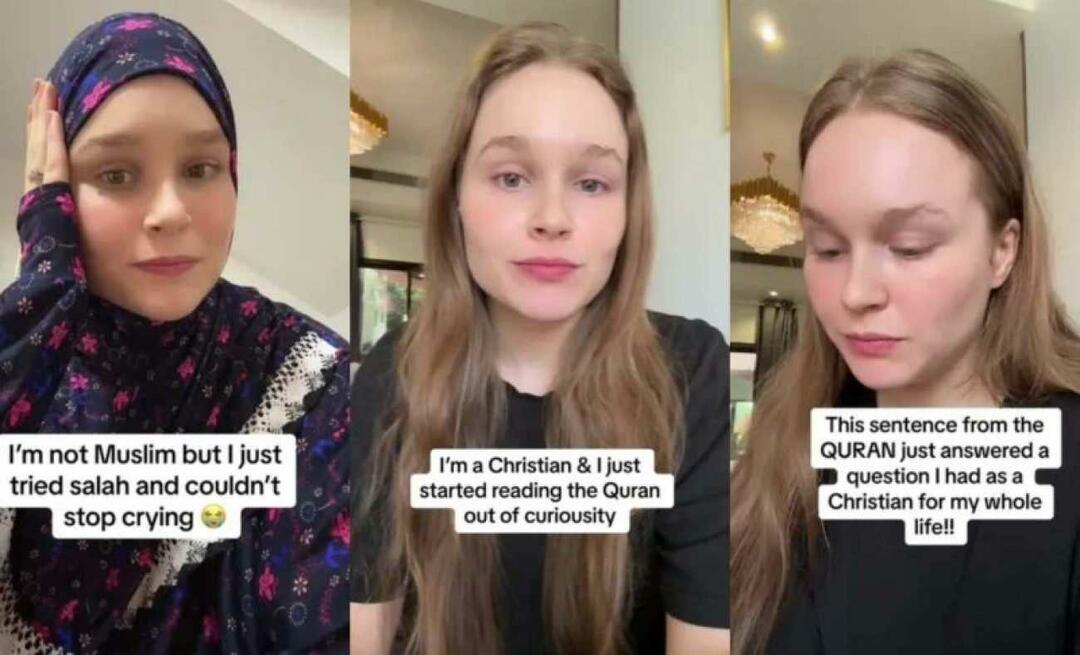 Η νεαρή επηρεασμένη από τα γεγονότα στη Γάζα έγινε μουσουλμάνα! "Από εδώ και στο εξής, κάποιος που διαβάζει το Κοράνι..."