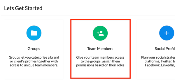 Ξεκινήστε προσθέτοντας μέλη της ομάδας στον λογαριασμό σας στο Statusbrew.