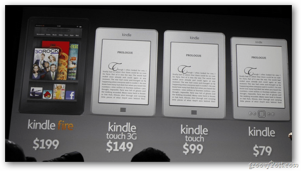 Amazon: Ανακοινώνει τρεις νέους αναγνώστες Kindle με νέο $ 199 Kindle Πυρ