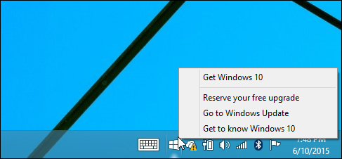 Αποκτήστε το Εικονίδιο των Windows 10