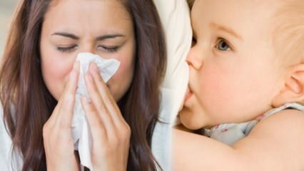 Μπορούν οι γρίπης μητέρες να θηλάσουν το μωρό τους; Κανόνες θηλασμού της μητέρας της γρίπης