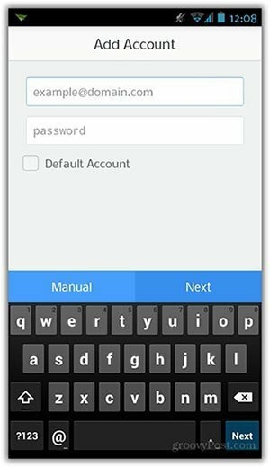 Ελέγξτε όλους τους λογαριασμούς ηλεκτρονικού ταχυδρομείου σας σε μια εφαρμογή στο Android