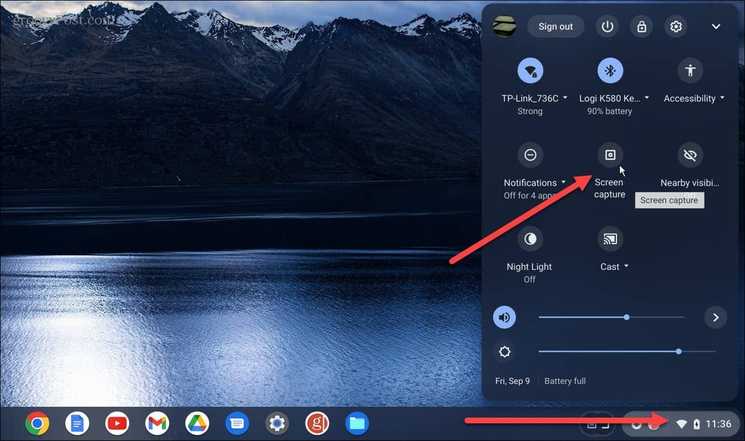 Πώς να κάνετε εγγραφή οθόνης σε ένα Chromebook