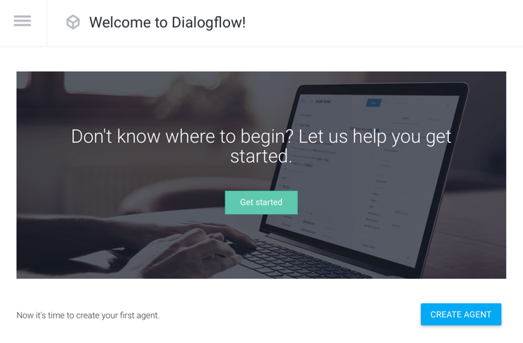 Δημιουργία επιλογής παράγοντα στο Dialogflow