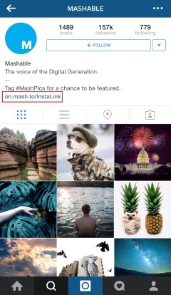 Ενθαρρύνετε τους χρήστες να κάνουν κλικ σε έναν σύνδεσμο που θα τους μεταφέρει σε ένα άρθρο που σχετίζεται με τη φωτογραφία Instagram.
