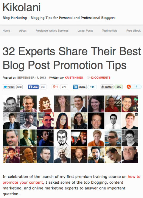 32 ειδικοί μοιράζονται την καλύτερη ανάρτηση ιστολογίου τους