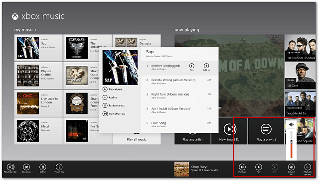 Η Microsoft ενημερώνει την εφαρμογή Windows 8 / RT Xbox Music Music και περισσότερα