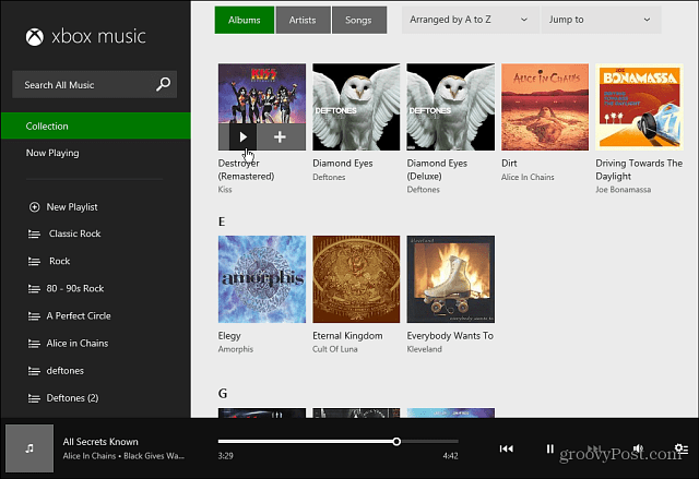 Διασύνδεση Web της Μουσικής Xbox