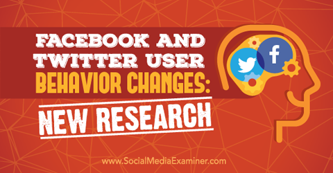 έρευνα συμπεριφοράς χρηστών twitter και facebook