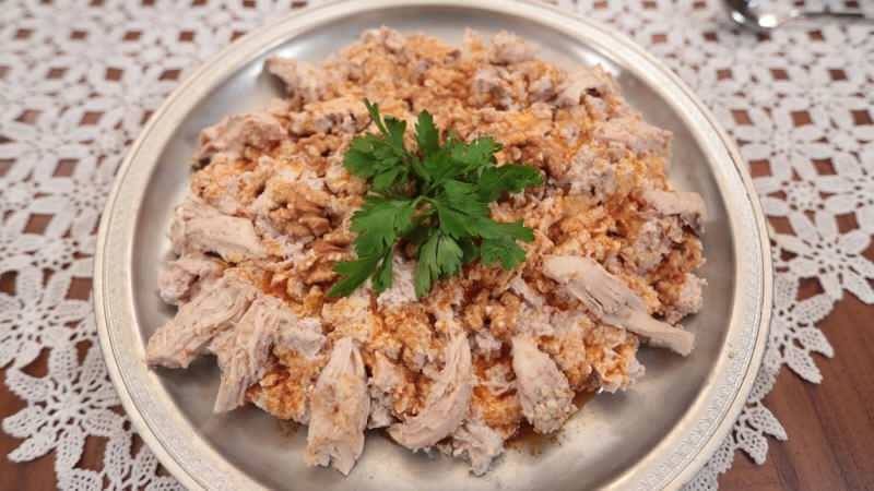 Πώς να φτιάξετε το ευκολότερο κοτόπουλο Circassian Πρωτότυπη συνταγή κοτόπουλου Circassian