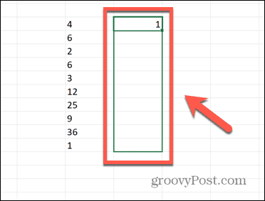 σύρετε κελιά excel