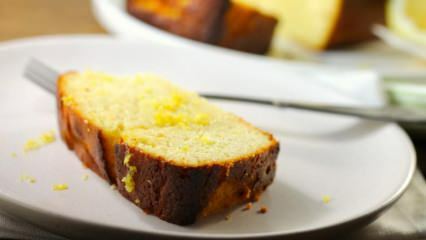 Πώς να φτιάξετε ένα υγρό κέικ λεμονιού; Αρωματική συνταγή κέικ