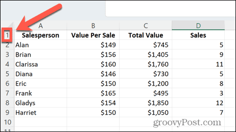 excel σειρά πρώτη