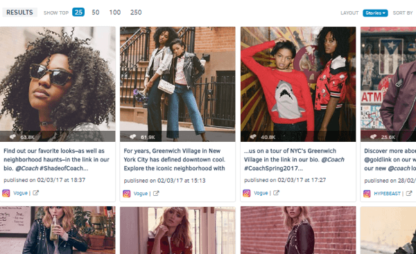 Μπορείτε επίσης να δείτε τις πιο ενδιαφέρουσες αναρτήσεις Instagram της μάρκας την τελευταία εβδομάδα.
