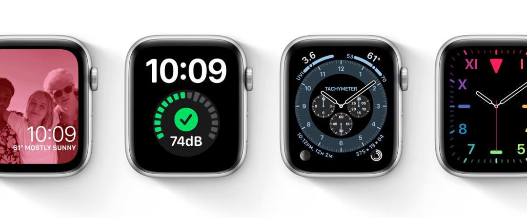 Το Apple Watch αντιμετωπίζει στο watchOS 7