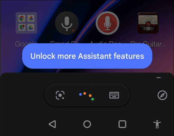 εκκινήστε το Google Assistant