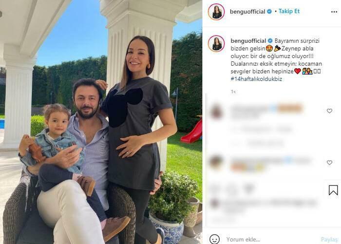 Το Bengü γίνεται μητέρα για δεύτερη φορά! Η Bengü ανακοίνωσε επίσης το φύλο του μωρού της!