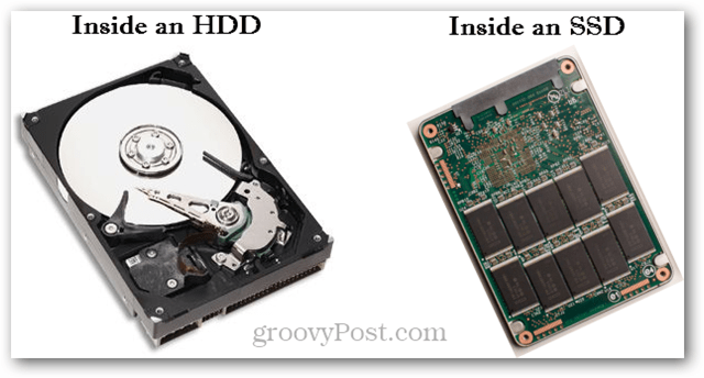 SSD vs μονάδα σκληρού δίσκου