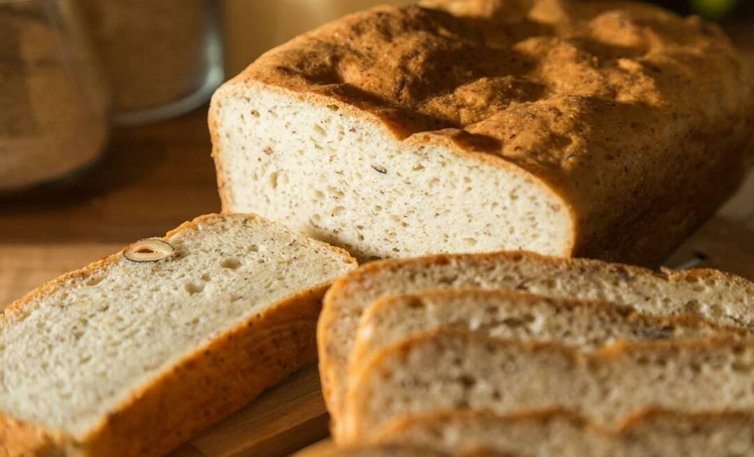 Πώς να φτιάξετε ψωμί χωρίς γλουτένη; Συνταγή ψωμιού διαίτης χωρίς γλουτένη! Τι αλεύρι χρησιμοποιείται για την παρασκευή ψωμιού χωρίς γλουτένη;