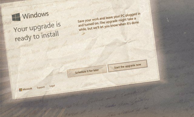 Ειδοποίηση για την αναβάθμιση των Windows 10