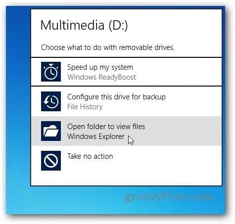 Ξεκινήστε τη χρήση της μονάδας δίσκου των Windows 8