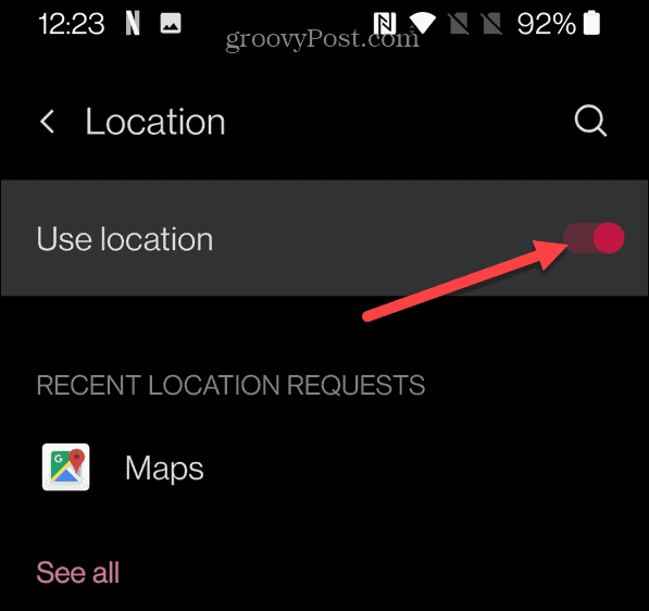 βαθμονόμηση χαρτών Google Χρήση τοποθεσίας