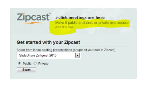 συναντήσεις zipcast